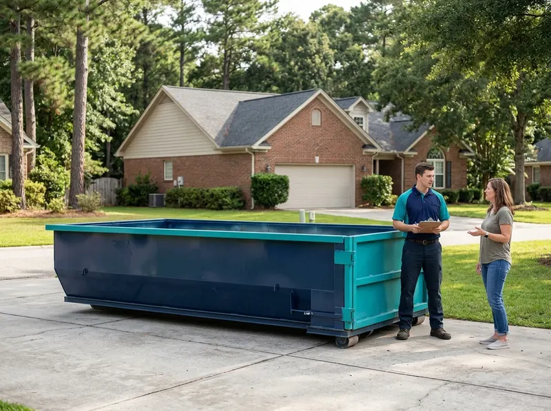 10-Yard Dumpster Rental in Columbia, SC